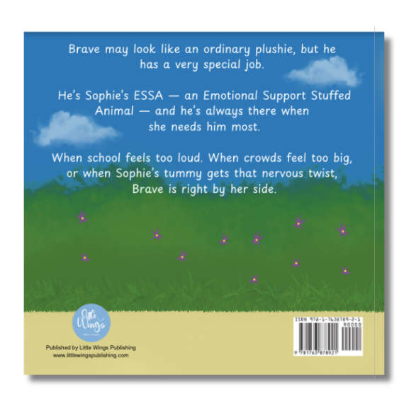 Brave The ESSA Always There For You Children's Book Back cover of Hardcover