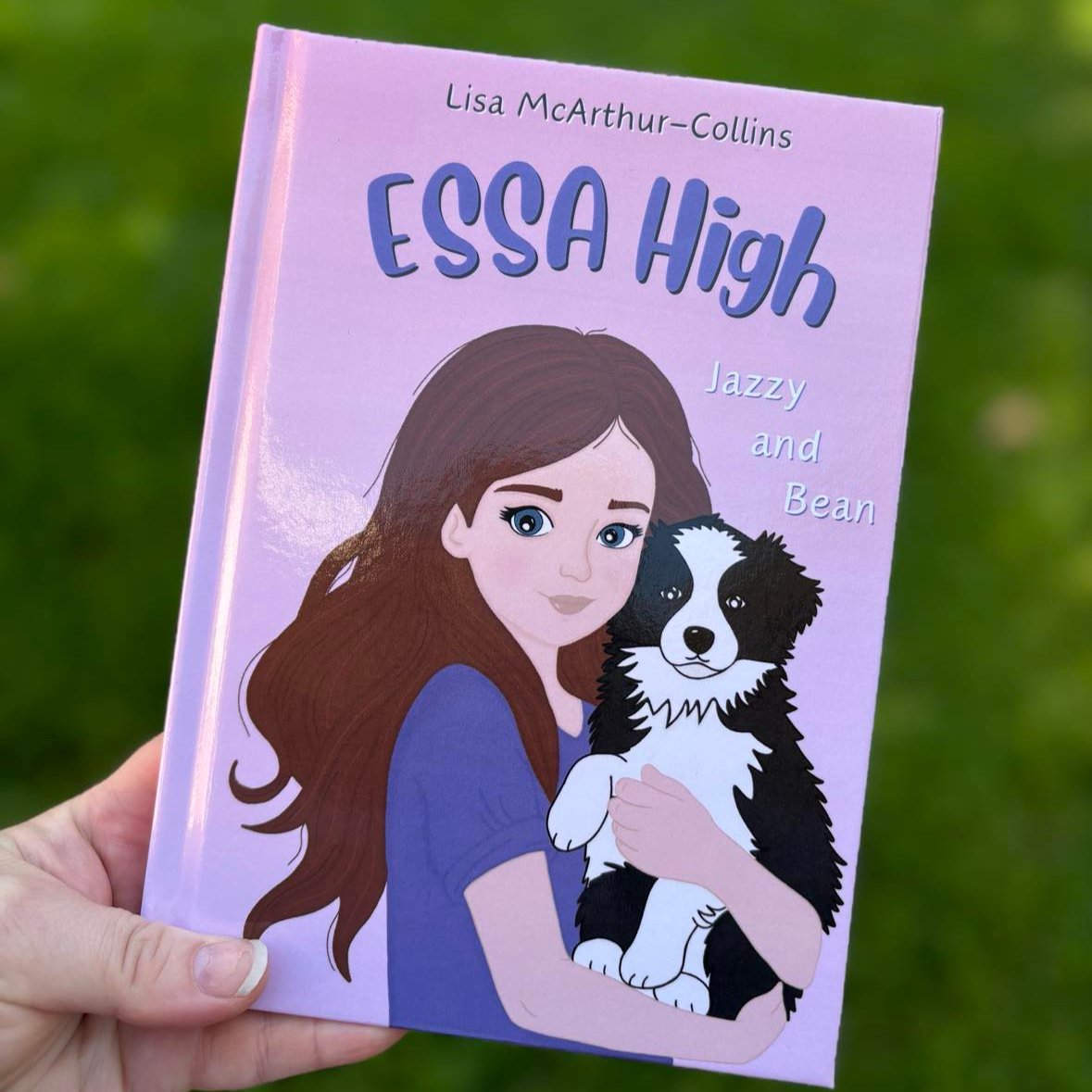 Front Hardcover of Middle-grade fiction book - ESSA High series - Jazzy and Bean