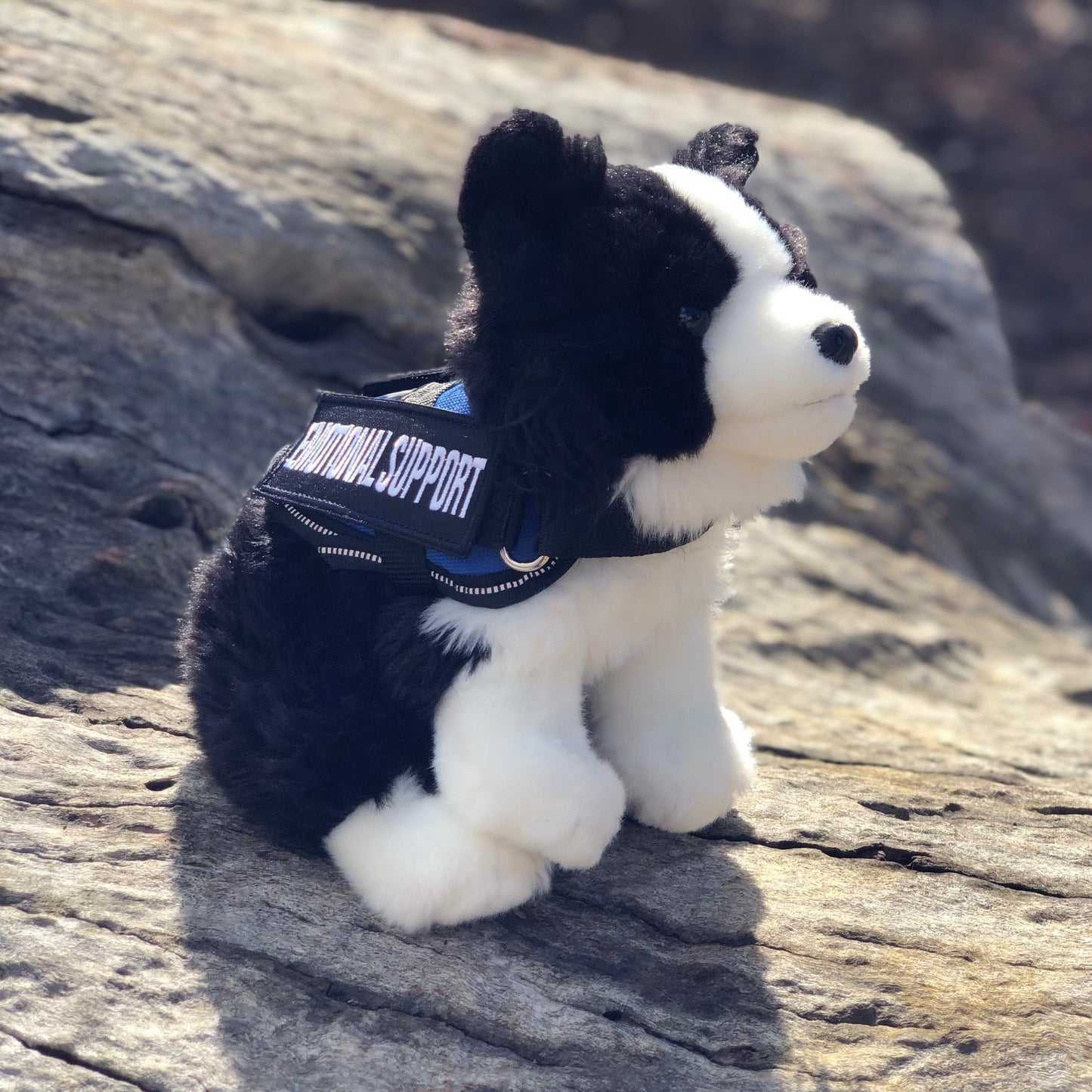 Emotional Support Stuffed Animal - Brave The ESSA Border Collie