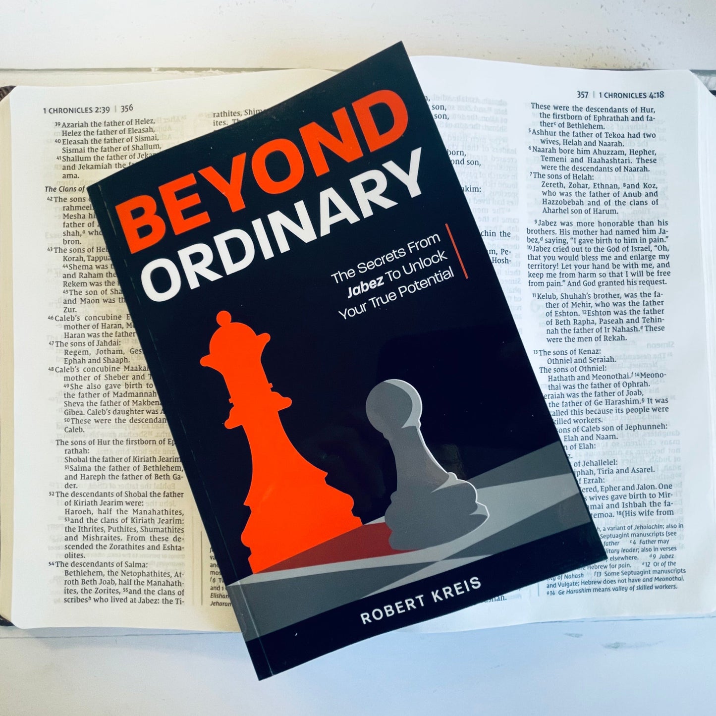 Paperback book - Beyond Ordinary. The secrets from Jabez to unlock your true potential