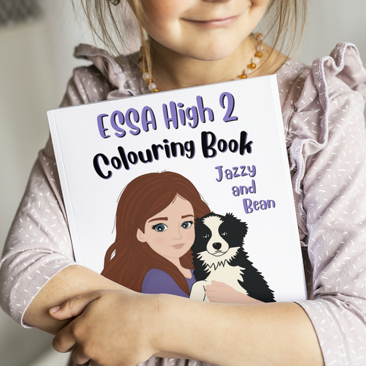 ESSA High Colouring Book 2 - Jazzy & Bean