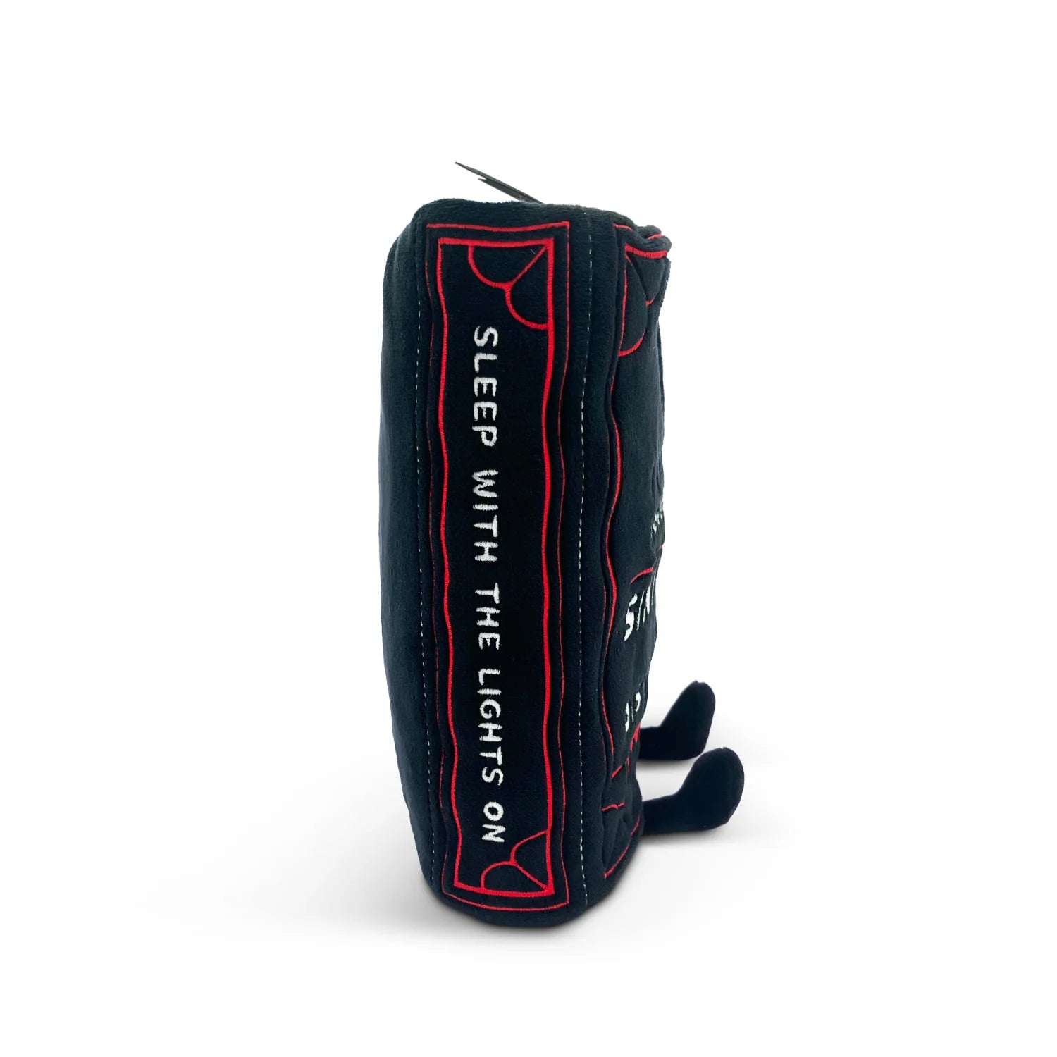 Black and red product with text on a white background