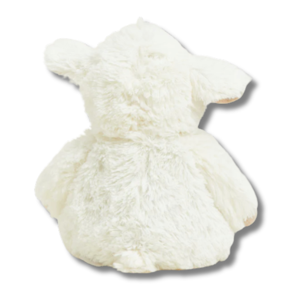 Warmies Sheep Heatbag Plushie back view