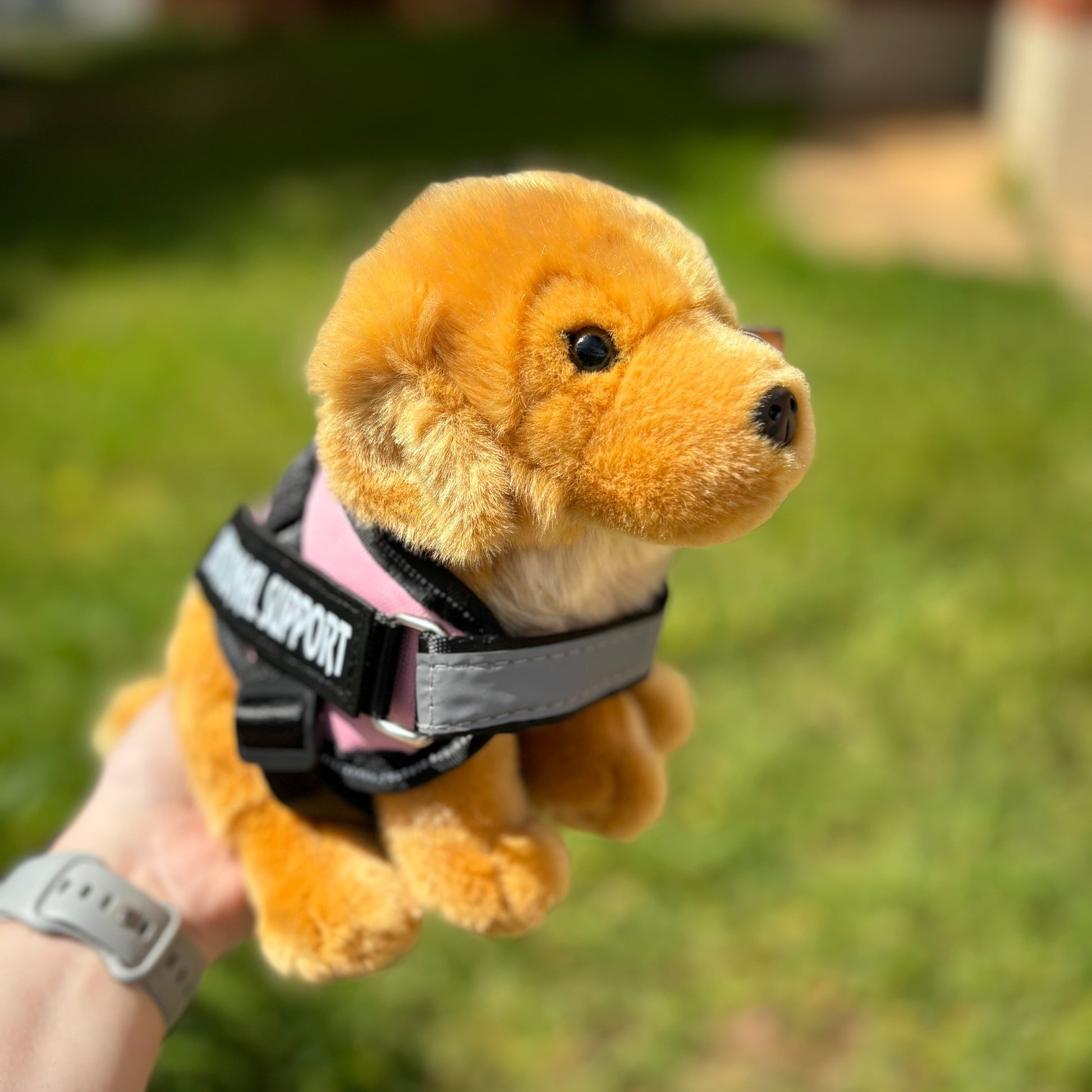 Golden Retriever Plush Dog - Emotional Support Stuffed Animal ESSA - Living Nature 